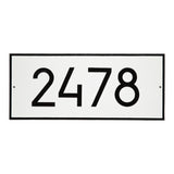 Whitehall Products Hartford Modern Personalized Address Plaque