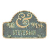 Whitehall Keys to My Heart Hook Personalized Plaque - Bronze Verdigris
