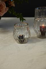 Katherine Textured Glass Votive Candleholder By Accent Decor
