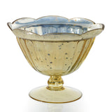 Carraway Glass Decorative Accents By Accent Decor - Compote 8" x 5.75"