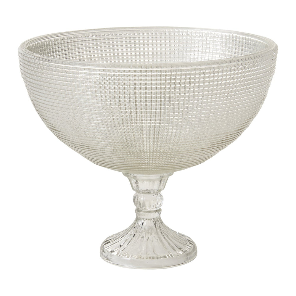 Opulent Textured Glass Compotes By Accent Decor