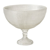 Opulent Textured Glass Compotes By Accent Decor