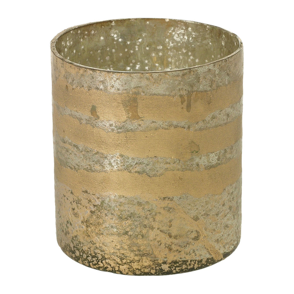 Reese Glass Votive Candleholder (Set of 4) By Accent Decor