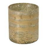 Reese Glass Votive Candleholder (Set of 4) By Accent Decor