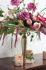 Reese Glass Votive Candleholder By Accent Decor