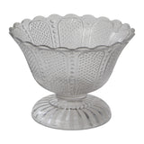 Camilla Glass Compote By Accent Decor