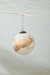 Wonderous Matte Marbled Ornament By Accent Decor