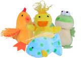 Multipet Look Who's Talking Cat Toy Duck - 3"
