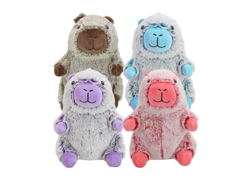 Multipet Capybara Plush Dog Toy - 8"