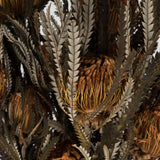 Vickerman 12" Autumn Banksia Foliage & Flowers-Preserved