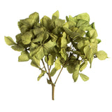 Vickerman 10 x 3 x 21" Tray of Hydrangea Pieces, Preserved, Basil