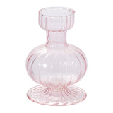 Boutique Ribbed Glass Bud Vases By Accent Decor