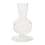 Boutique Ribbed Glass Bud Vases By Accent Decor