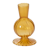 Boutique Ribbed Glass Bud Vases By Accent Decor