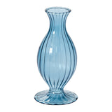Boutique Ribbed Glass Bud Vases By Accent Decor