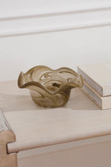 Swirled Glass Bowl By Accent Decor