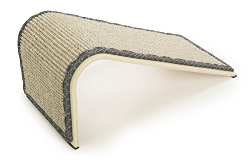 SmartyKat Sisal Angle Cat Scratch Ramp, Includes Catnip - Natural, One Size