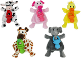 Multipet Pacifier Pals Plush Dog Toy - 7.5"