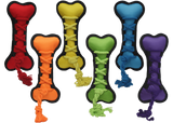 Multipet Cross-Ropes Bone Plush Dog Toy - 16"