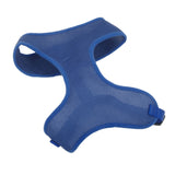 Comfort Soft Adjustable Mesh Dog Harness - XX-Small - 3/8" x 14"-16", 5-7 lb / Blue