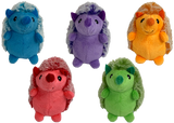 Multipet Minipet Hedgehog Plush Dog Toy - 4"
