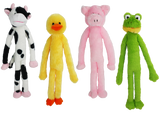 Multipet Minipet Swingin' Slevin Plush Dog Toy - 12"