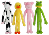 Multipet Minipet Swingin' Slevin Plush Dog Toy - 12"