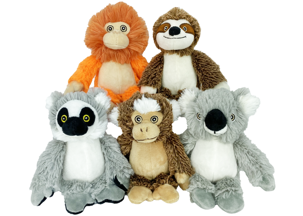 Multipet Minipet Bark Buddies Plush Dog Toy - 6"