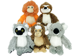 Multipet Minipet Bark Buddies Plush Dog Toy - 6"