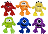 Multipet Minipet Monsters Plush Dog Toy - 5"
