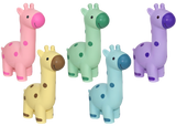 Multipet Minipet Latex Giraffe Dog Toy - 5.75"