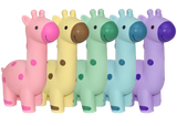 Multipet Minipet Latex Giraffe Dog Toy - 5.75"