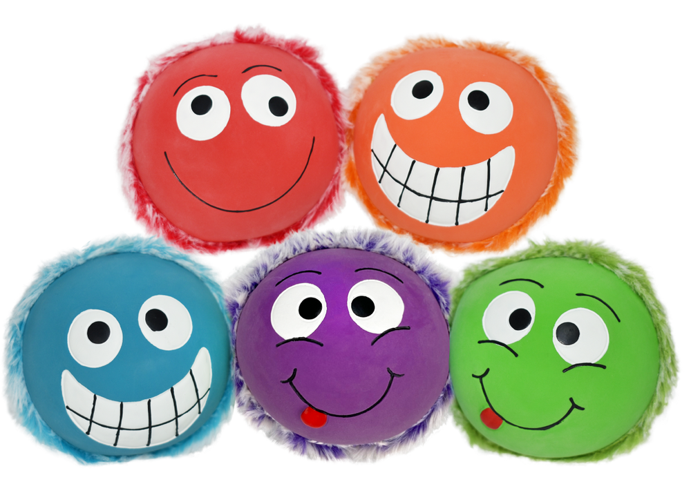 Multipet Minipet Plushy Peas Dog Toy - 2.5"