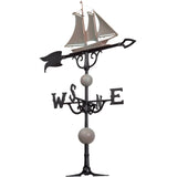 Whitehall 46" Yacht Weathervane - Verdigris
