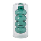 Abacus Glass Bud Vases By Accent Decor
