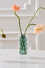 Abacus Glass Bud Vases By Accent Decor