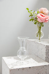 Queensland Footed Glass Bud Vases By Accent Decor