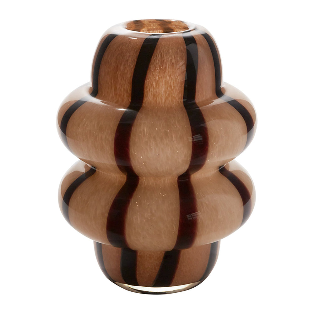 Vanessa Sculptural Glass Vase By Accent Decor