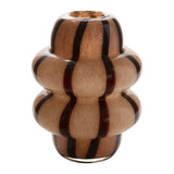 Vanessa Sculptural Glass Vase By Accent Decor