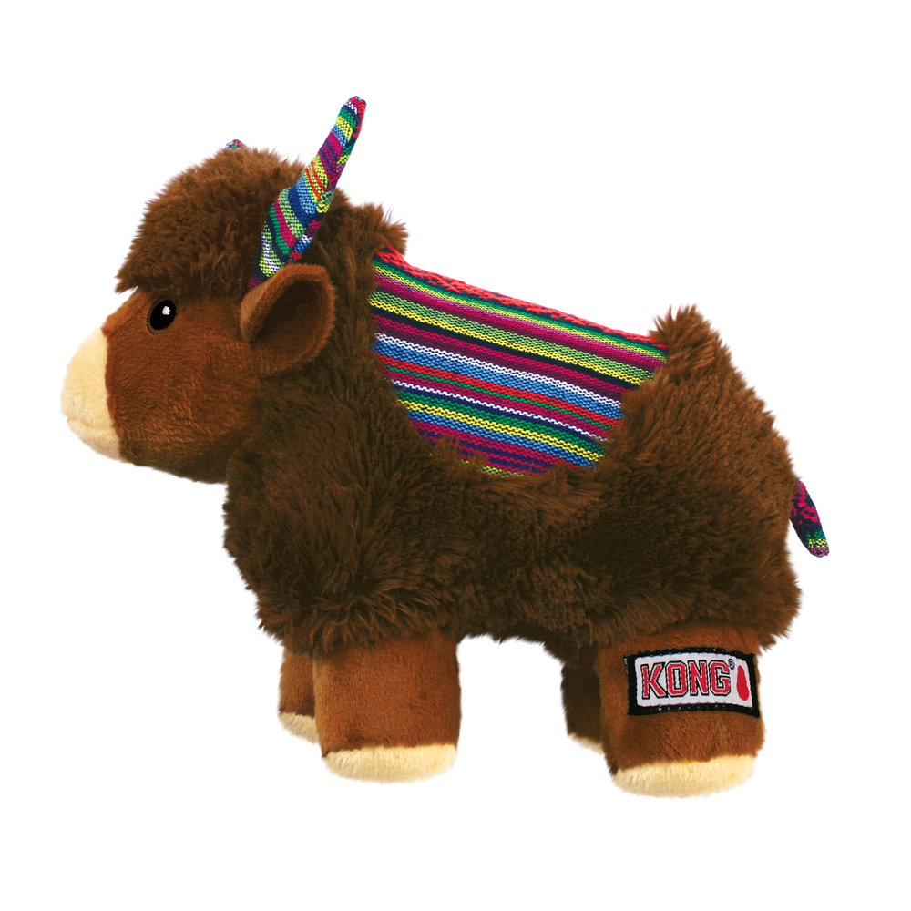 KONG Sherps Yak Plush Dog Toy, Medium - view 2
