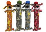 Multipet Loofa Dog Support Our Troops 18" Plush Dog Toy (Assorted Styles)