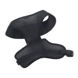Comfort Soft Adjustable Mesh Dog Harness - XX-Small - 3/8" x 14"-16", 5-7 lb / Black