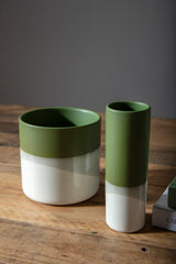 Lauris Matte Ceramic Pot By Accent Decor