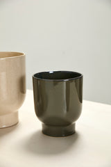 Fischer Glossy Footed Pots By Accent Decor