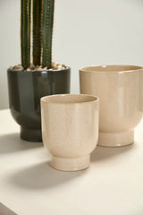 Fischer Glossy Footed Pots By Accent Decor