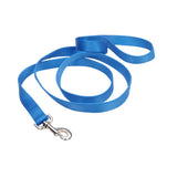 Single-Ply Nylon Dog Leash, 6' - X-Small - 3/8" x 6' / Blue Lagoon