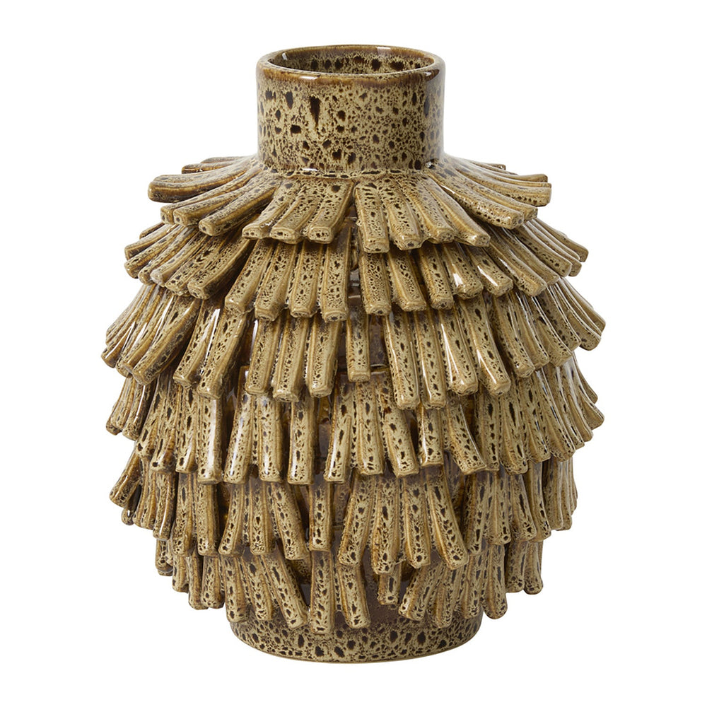 Fringe Vase By Accent Decor