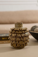 Fringe Vase By Accent Decor