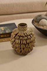 Fringe Vase By Accent Decor