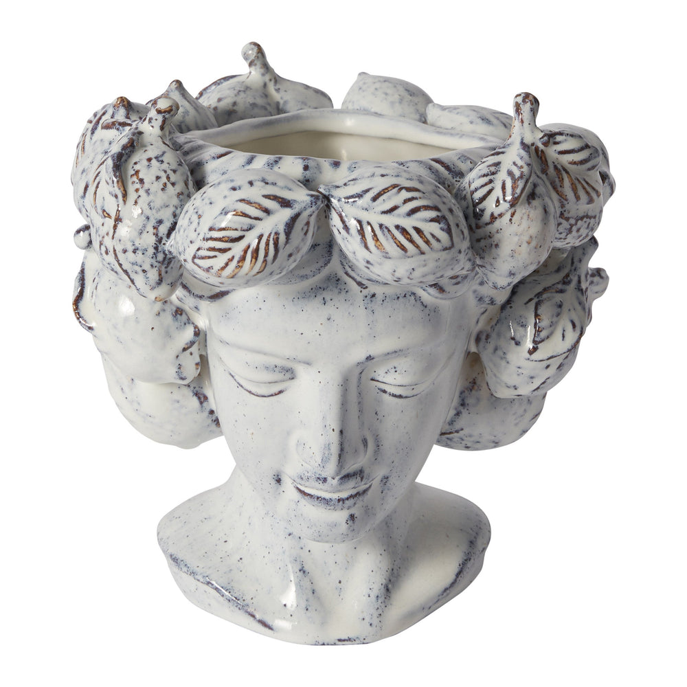 Lady Lemon Ceramic Vase By Accent Decor